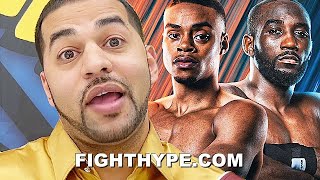 SADAM ALI FOUGHT TERENCE CRAWFORD PREDICTS SPENCE VS CRAWFORD BREAKS DOWN quotONLY EDGEquot IN FIGHT [upl. by Esidarap]