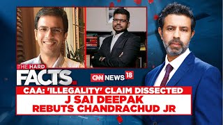 CAA  J Sai Deepak Interview  CAA Illegality Claim Dissected quot  CAA Implementation  News18 [upl. by Roxanna]