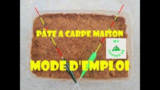 La PÂTE A CARPE quotMAISONquot RECETTE FACILE ET EFFICACE [upl. by Adnorat734]