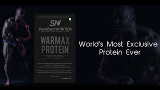 Warmax Protein  The Worlds Most Exclusive Protein [upl. by Nnylhsa]