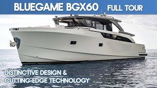 Bluegame BGX60 I Full Walkthrough Palma International Boat Show  The Marine Channel [upl. by Jedediah]