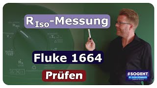 RIsoMessung mit Fluke  Isolationswiderstand der Anlage  einfach und anschaulich erklärt [upl. by Winnifred]