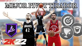 EL MEJOR PIVOT TIRADOR DE NBA 2K22🎯  Current Gen [upl. by Dustin758]