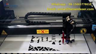 4060 Laser Engraving Cutting machine with Camera [upl. by Enirahtak764]