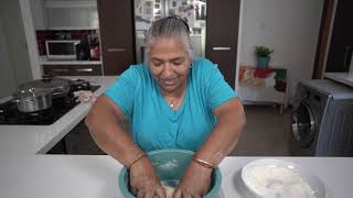 Making rustic soft Mealie Meal rotis [upl. by Emmanuel]