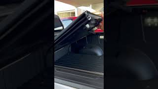 2024 Toyota Tundra Truck Bed Cover Armor Flex Hard Folding Tonneau Demo [upl. by Youngran687]