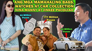 ITO PALA ANG MGA MAMAHALING BAGS RELO AT CARS COLLECTION NINA MANNY AT JINKEE PACQUIAO [upl. by Nina]