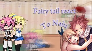 Fairy tail react to Lucy and NatsuNalu🩷💛Part 2•Little Violet•☁️ [upl. by Lambard171]