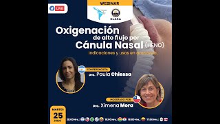 WEBINAR OXIGENACION DE ALTO FLUJO POR CÁNULA NASAL HFNO  25072023 [upl. by Bo]