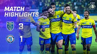 Highlights  Kerala Blasters FC 31 Jamshedpur FC  MW 13 Hero ISL 202223 [upl. by Enajiram199]