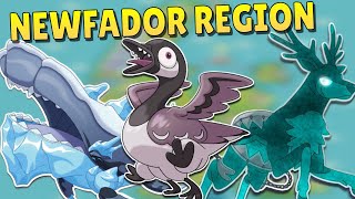 New CANADIAN Pokemon Region  Newfador Fakemon [upl. by Artimas]