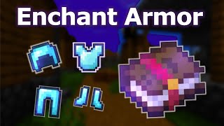 BEST ARMOR ENCHANTMENTS Minecraft 121 BedrockJava  Armor Enchantment Guide [upl. by Nixie]