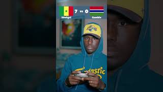 SENEGAL VS GAMBIE 90 🤣🤣🤣🤣 [upl. by Airdnaz]