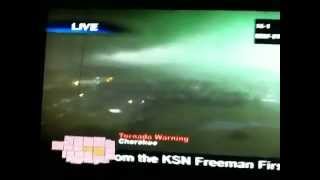 Tornado rips through Joplin live on air [upl. by Estrin902]