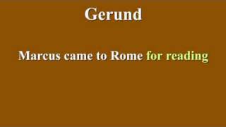 Gerunds and Gerundives [upl. by Cherida]