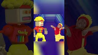 Mini Robot Chicky  D Billions en Español shorts db [upl. by Oinotnaesoj]