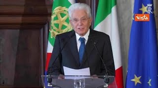 Mattarella Ai giovani dico prendetevi il futuro [upl. by Irihs]