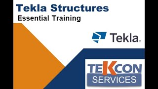 Tekla Structures Essentials Training Overview Course Outline [upl. by Nari]