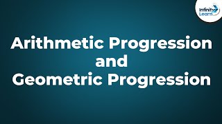 Arithmetic Progression and Geometric Progression  Dont Memorise  GMATGRECATBank POSSC CGL [upl. by Pich483]