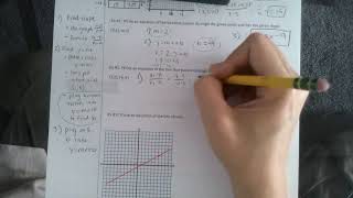 B062 Finding b for Slope Intercept Form [upl. by Figueroa]