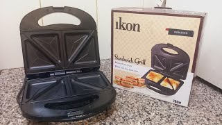 IKON sandwich maker 45rial👍👎 Demoampreview tamilBread omplete receipe in tamil [upl. by Sualkcin]