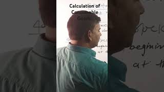 Calculation of Consumable Goods NPO Basic Concept youtubeshort rajat accounting  Goods arshad [upl. by Plantagenet]