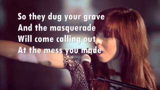 quotDemonsquot Cover by Christina Grimmie Lyrics [upl. by Bryna]