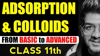 adsorption and colloid class 11 one shot  MAHARASHTRA BOARD  Ajay Shaha  2023  2024 [upl. by Aderb]