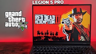 RDR 2  GTA 5  RTX 3060 6GB Ryzen 7 5800H  Legion 5 PRO [upl. by Bobbe]