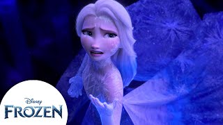 Elsa Turns Into Solid Ice  Frozen 2 [upl. by Townshend]