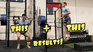 Add INCHES To Your Vertical With This Plyometric Workout Quarter Squats And Depth Jumps [upl. by Cleon]