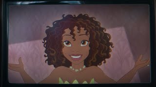 Princess Tiana in a recent commercial for a shampoo brand ❤️ [upl. by Dragone]