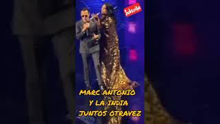 MARC ANTHONY Y LA INDIA SE VUELVEN A JUNTAR DESPUES DE 29 AÑOS marcanthony laindiacristiannodal [upl. by Geoffry]