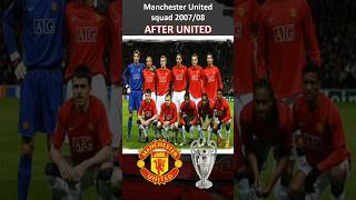 WHERE ARE THEY NOW MU SQUAD 2008 AFTER UNITED shorts [upl. by Seve259]