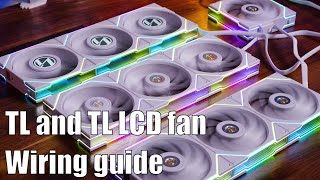 Lian Li TL and TL LCD wiring and setup guide [upl. by Prent]