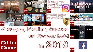 Nieuwjaarswensen 2018 Top 10 Youtube Filmpjes 2017 [upl. by Osher18]