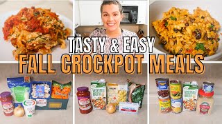 EASY FALL CROCKPOT MEALS ON A BUDGET MEATLESS CROCKPOT RECIPES FOR EVERYONE [upl. by Macguiness]