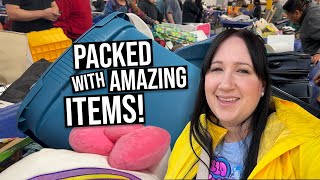 I FILLED MY CART TO THE TOP with VINTAGE ITEMS 25lbs for 40 [upl. by Iztim]