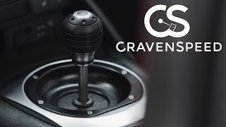 Installing a Custom CravenSpeed Short Throw Shifter and Shift Well Cover On Bryces ND2 Miata [upl. by Had]