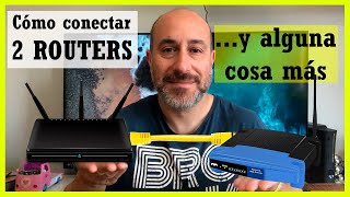 Cómo conectar dos routers y cómo configurarlos [upl. by Arod]