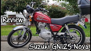 Suzuki GN 125 Nova 2021  Review en Español [upl. by Iva502]