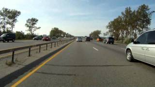 Highway 400 Northbound  Innisfil to Barrie [upl. by Evslin]