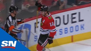 Alex DeBrincat Slips Backdoor For The Open Look And The Goal On The PowerPlay [upl. by Aneerol203]