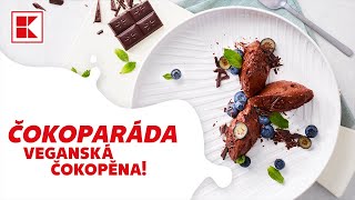 Čokoparáda veganská čokopěna  Recepty  Kaufland [upl. by Mik]