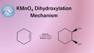 KMnO4 Dihydroxylation Mechanism  Organic Chemistry [upl. by Godfry]