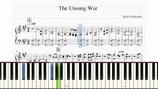 The Unsung WarACE COMBAT 5piano solo [upl. by Coulombe]