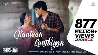 Raataan Lambiyan – Official Video  Shershaah  Sidharth – Kiara  Tanishk B Jubin Nautiyal Asees [upl. by Ellison]