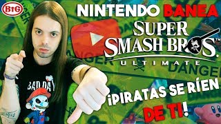 ¡NINTENDO BANEA A LOS FILTRADORES de SMASH BROS y PIRATAS SE RÍEN de TI [upl. by Rednasxela]