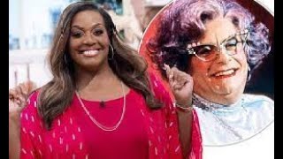 Alison Hammond admits she once thought Dame Edna Everage was a real woman and Barry Humphries [upl. by Ylaek259]