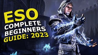 ESO Complete Beginners Guide 2023 [upl. by Ettennek]